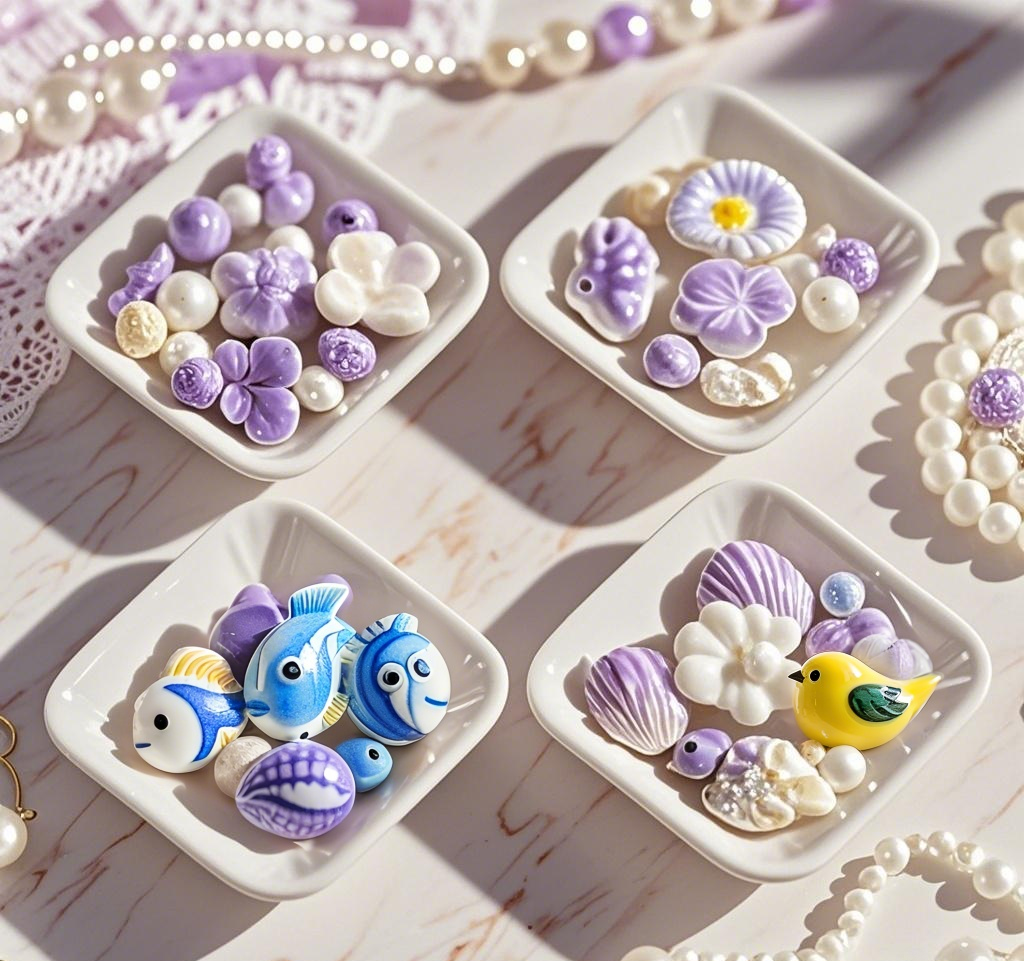 A3. Cloisonne Beads